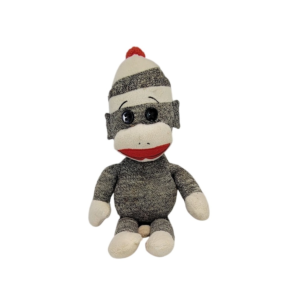 Ty Beanie Babies Sock Monkey "It's the Sock Monkey" Plush Toy